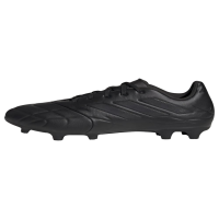 adidas Unisex Copa Pure.3 Firm Ground Soccer Shoe, Black/Black/Black, 10 US Men