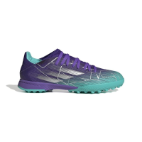 adidas X Speedflow.3 Youth Turf Cleats (Medium, Numeric_11) Purple/Mint