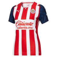 PUMA Chivas Home Women Jersey 2021-22 (Large) White/Red