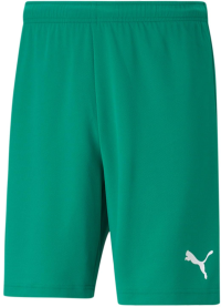 Puma - Mens Teamrise Short, Color Pepper Green/Puma White, Size: X-Large