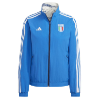 adidas Italy Anthem Jacket Women's, Blue, Size M