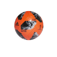 Adidas World Cup Glider Soccer Ball Red/Black/Silver 3