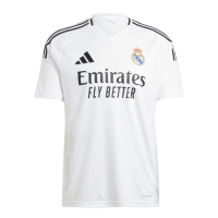 adidas Real Madrid Men’s Stadium Home Jersey 2024/25 (US, Alpha, XX-Large, Regular, Regular, White)
