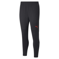 PUMA Men's A.c. Milan Training Pants, Black-Asphalt, XXL