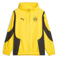 PUMA Borussia Dortmund Men's Prematch Jacket (as1, Alpha, l, Regular, Regular)