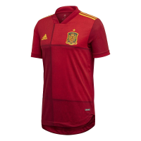 adidas 2020-21 Spain Authentic Home Jersey - Red-Yellow XL