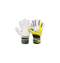 Reusch Argos R1 Ortho Tec Goalie Glove, Cyber Yellow, 7
