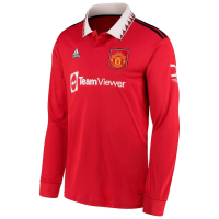 adidas Men's Soccer Manchester United 22/23 Long Sleeve Home Jersey (as1, Alpha, xx_l, Regular, Regular, XX-Large)