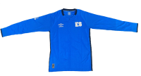 Umbro Men's El Salvador Home Long Sleeve Soccer Jersey 2021 (Small) Blue