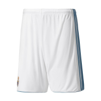 adidas Real Madrid Home Soccer Short Men's 2017/18-White (XL)