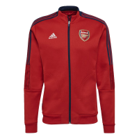 adidas Men's 2021-22 Arsenal Anthem Jacket (Scarlet, XX-Large)