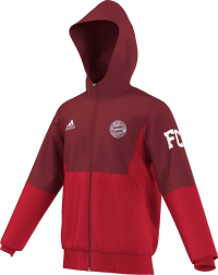 Adidas 2015/16 FC Bayern Munich Full Zip Hoodie (XS)