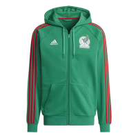 adidas Mexico DNA Full Zip Hoodie (as1, alpha, x_l, regular, regular, X-Large) Green