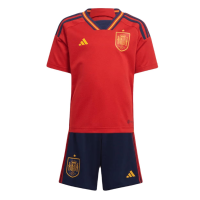 adidas Spain World Cup 22 Home Mini Kit (Toddler) (4T)
