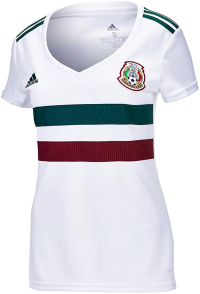 adidas Mexico Away Women's Soccer Stadium Jersey World Cup Russia 2018 (XL)