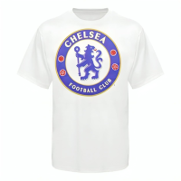 Chelsea FC Crest Youth Go-to T-Shirt (YM) White
