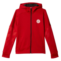 Adidas Youth Fc Bayern Full Zip Hoodie Red