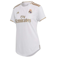 adidas Women's Real Madrid Home Jersey 2019-20 (White/Gold) (L)