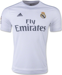 adidas Real Madrid Authentic Adizero Home Soccer Jersey 2015/16 (White) X-Large