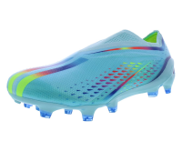 adidas mens X Speedportal+ FG, Clear Aqua/Solar Red/Power Blue, 6.5