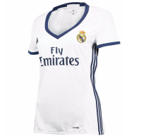 adidas Real Madrid CF Home Womens Jersey-Crywht (XS) White