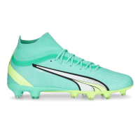 PUMA Ultra Pro FG/AG Electric Peppermint/Puma White/Fast Yellow 10 D (M)