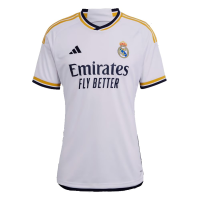 adidas Real Madrid Women's Home Jersey 23/24 (US, Alpha, Medium, Regular, Regular) White
