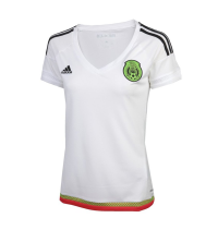 FMF MEXICO WOMEN AWAY JERSEY 2015 (MEDIUM/WOMEN, WHITE/BLACK/SESOGR/H)