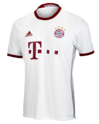 adidas FC Bayern Munich UCL Jersey-White (S)
