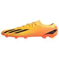 adidas X SPEEDPORTAL.3 Firm Ground Football Shoe, Solar Gold/Black/Team Solar Orange, 1 US Unisex Little Kid