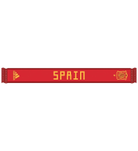 adidas World Cup Soccer Spain Home Scarf, One Size, Red/Power Red/Bold Gold