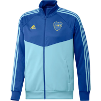 adidas Boca Juniors Men's Track Jacket (US, Alpha, Medium, Regular, Regular, Polyester)