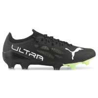 Puma - Mens Ultra 1.4 Fg/Ag Shoes, Size: 8.5 M US, Color: Puma Black/Puma White/Fizzy Light