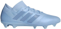 adidas Nemeziz Messi 18.1 FG Soccer Cleats (9.5) Sky Blue