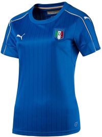 PUMA Italy Home Women Jersey (XL) Blue