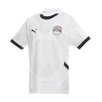 PUMA Egypt Men's Away Replica Jersey 2025 (US, Alpha, Large, Regular, Regular, PUMA White-Sand Dune)