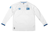 Umbro Men's El Salvador Away Long Sleeve Soccer Jersey 2021 (Medium)