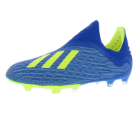 adidas Kid's X 18+ FG Soccer Cleat, 6.0 D(M) US, Football Blue/Solar Yellow/Core Black