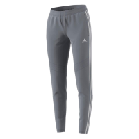 adidas Women's Tiro 19 AEROREADY Climacool Slim Fit Full Length Soccer Training Joggers Sweatpants, Grey/White, Medium