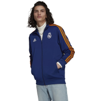 adidas Men's 2021-22 Real Madrid 3 Stripes Track Top (Victory Blue, XX-Large)