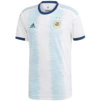 adidas Men's Argentina Home Authentic Jersey 2019-20 (White/Light Aqua) (2XL)