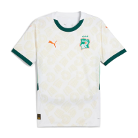 PUMA - Mens Fif Away Jersey Replica, Color White/Dark Myrtle, Size: X-Large