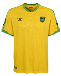 Umbro Jamaica Junior/Youth Home Soccer Jersey (Small) Yellow