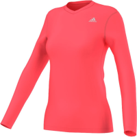 adidas Women's Ultimate Long Sleeve Tee, Midnight Indigo Blue, Small