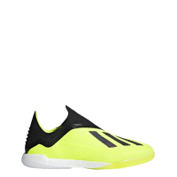 adidas X Tango 18+ Indoor Shoe - Men's Soccer 10.5 Solar Yellow/Black/White