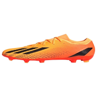 adidas Unisex X SPEEDPORTAL.3 Firm Ground Soccer Shoe, Solar Gold/Black/Team Solar Orange, 9.5 US Men