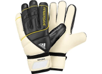 adidas FS Repliqué Soccer Goalkeeper's Glove, Black/White/Sun, 11