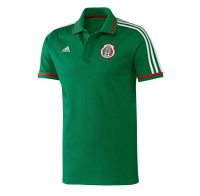 adidas Mexico Polo Shirt (XS) Green