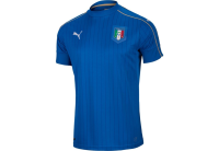 Puma Boys FIGC Italia Kids Home Replica Shirt, Team Power Blue/White, Youth X-Large