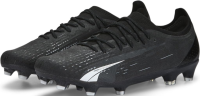 PUMA Ultra Ultimate FG/AG Men's Soccer Cleats (us_Footwear_Size_System, Adult, Men, Numeric, Medium, Numeric_6_Point_5) Black